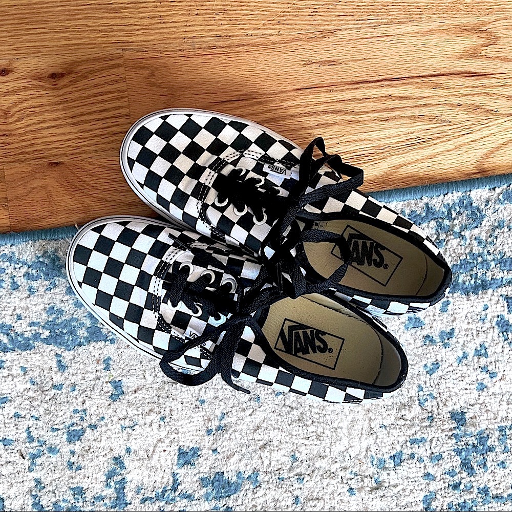 Women’s Checkered Vans